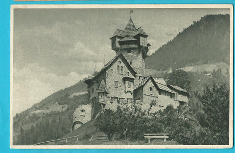 AK Tauernbahn, Burg Falkenstein. (1911)