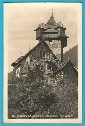 AK Schloss Falkenstein a. d. Tauernbahn.