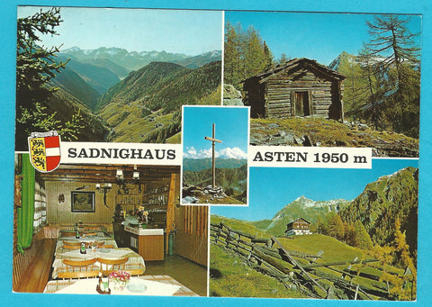 AK Sadnighaus. ÖAV-Sekt. Wiener Lehrer. Mörtschach im Mölltal. Asten.