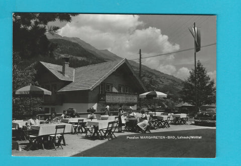 AK Lainach/Mölltal. Pension Margareten-Bad.