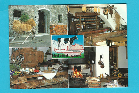 AK Rangersdorf. Bauernhof Buschenschank Hatz Familie Albert Reiter. Lainach 17.