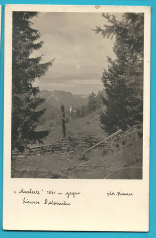 AK Marterle gegen Lienzer Dolomiten.