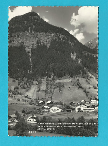 AK Mörtschach an der Grossglockner - Hochalpenstrasse.