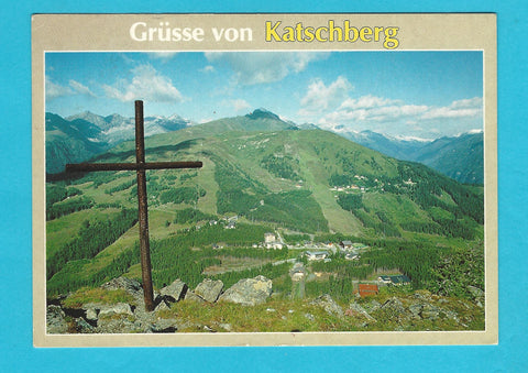 AK Grüsse vom Katschberg.
