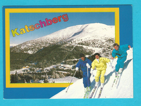 AK Wintersportgebiet Katschberg.