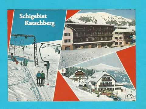 AK Schigebiet Katschberg.