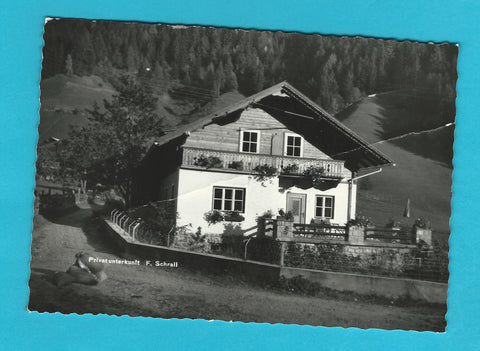 AK Mörtschach. Privatunterkunft bei Franz Schrall.