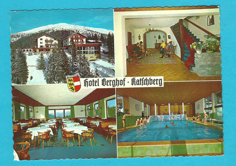 AK Rennweg. Hotel Berghof. Katschberghöhe.