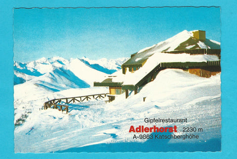 AK Katschberghöhe Gipfelrestaurant Adlerhorst.