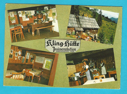 AK Mühldorfer Kuhalm. Jausenstation Klinghütte.