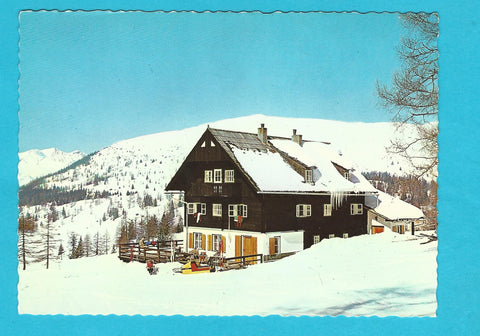 AK Ski und Ferienheim Bonner Hütte im Katschberggebiet. Rennweg.