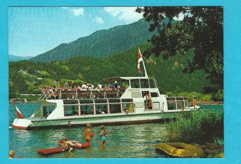 AK Motorschiff "Seeboden" am Millstättersee.