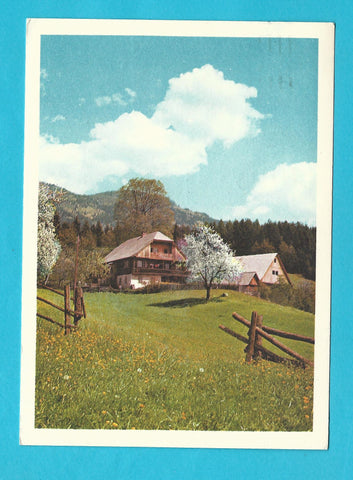 AK Bauernhof am Millstättersee.