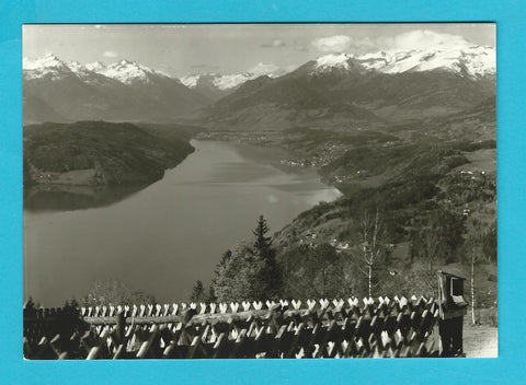 AK Millstättersee mit Hohe Tauern und Groß-Glockner.