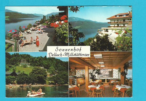 AK Dellach am Millstättersee. Gasthof Pension Sonnenhof. Bes. Josef Palle.