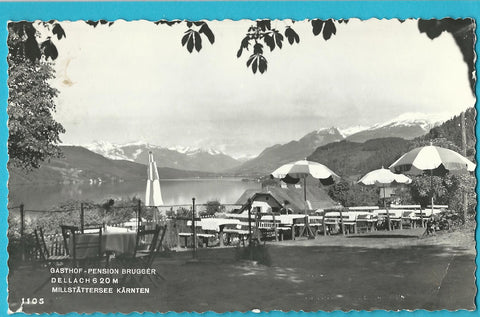 AK Dellach am Millstättersee. Gasthof Pension Brugger.