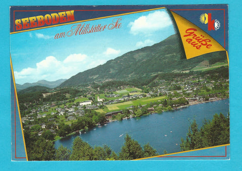 AK Grüße aus Seeboden am Millstättersee.