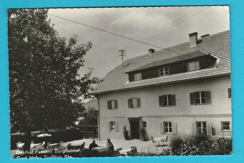 AK Gasthof Pension Bergheimat. Gretl Hofer. Treffling.