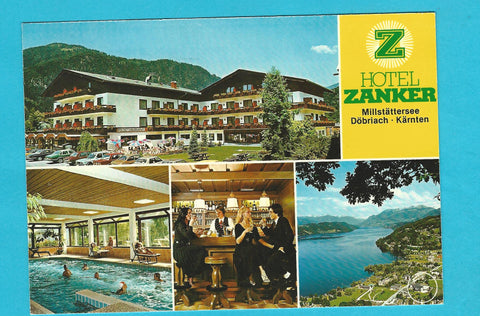 AK Döbriach am Millstättersee. Hotel Zanker.