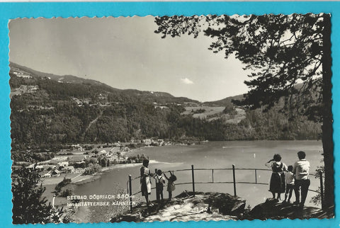 AK Seebad Döbriach Millstättersee.