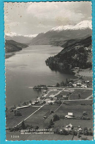 AK Seebad Döbriach am Millstättersee.