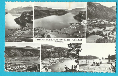 AK Seebad Döbriach am Millstättersee.