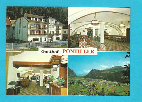 AK Oberdrauburg. Gasthof Restaurant Hotel Pontiller Fam. Niedermüller.