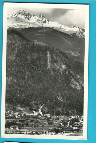 AK Oberdrauburg mit Scharnik. (1934-35)