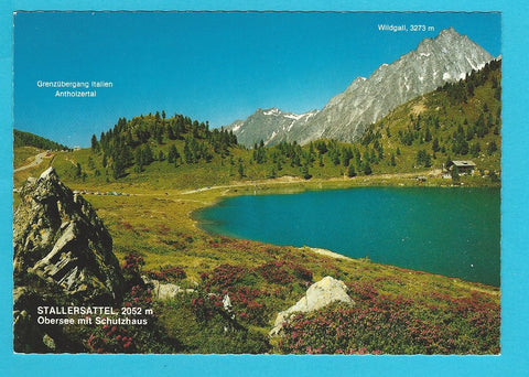 AK Stallersattel. Obersee mit Schutzhaus.