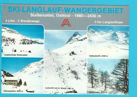AK Stallersattel. Ski-Langlauf-Wandergebiet.