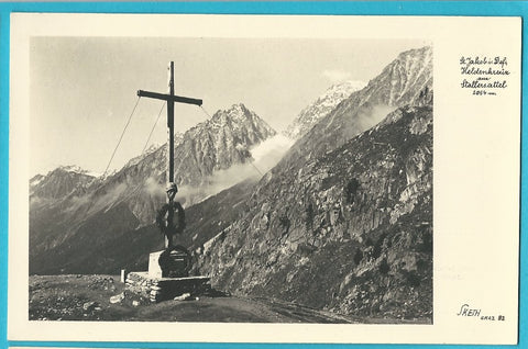AK St. Jakob in Defereggen. Heldenkreuz am Stallersattel.