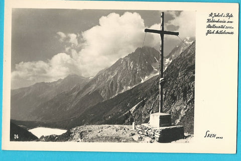 AK St. Jakob in Defereggen. Heldenkreuz am Stallersattel.