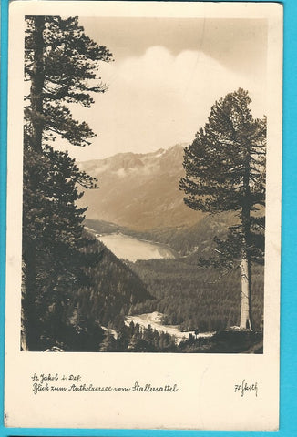 AK St. Jakob im Defereggen. Blick zum Antholzersee vom Stallersattel.