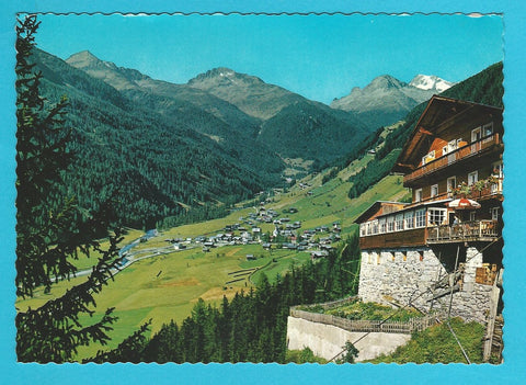 AK St. Jakob in Defereggen. Alpengasthof Pension Zur schönen Aussicht.