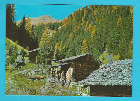 AK St. Jakob in Defereggen. Mühlen im Trojertal.