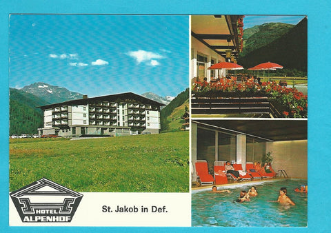 AK St. Jakob in Defereggen. Hotel Alpenhof.