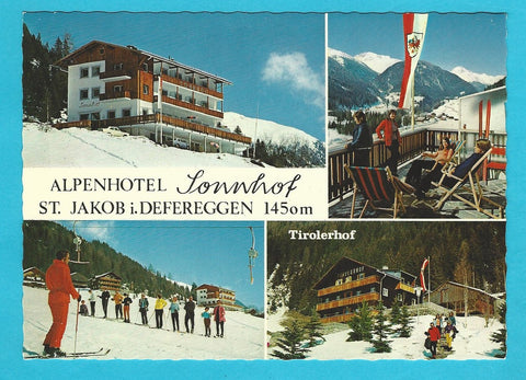 AK St. Jakob in Defereggen. Alpenhotel Sonnhof.