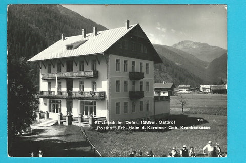 AK St. Jakob in Defereggen. Posthof Erh. - Heim d. Kärntner Geb. Krankenkasse.