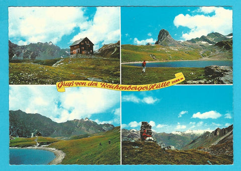 AK Gruß von der Reichenberger Hütte am Bödensee.