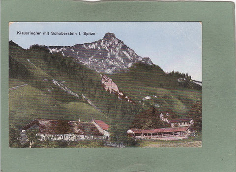 AK Klausriegler mit Schoberstein I. Spitze. (1919)