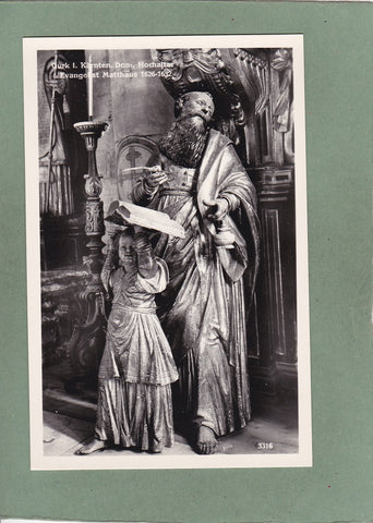 AK Gurk, Dom, Hochaltar. Evangelist Matthäus 1626-1632.