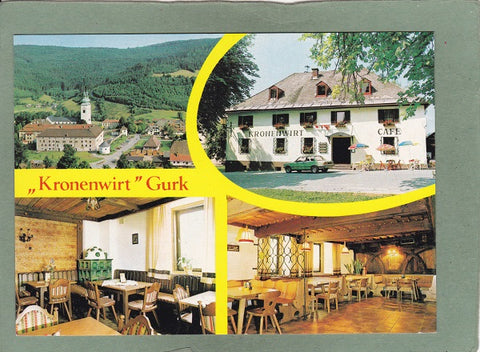 AK Gurk. Gasthof Kronenwirt.