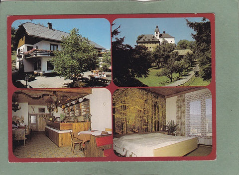 AK Guttaring. Gasthaus Lindenwirt im Wallfahrtsort Maria Hilf. Familie Sonnberger