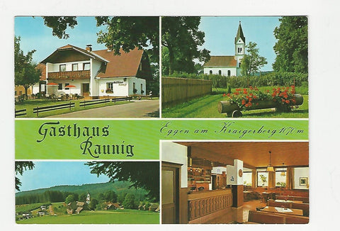 AK Eggen am Kraigerberg. Gasthaus Raunig.
