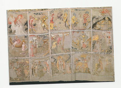 AK Dom zu Gurk. Salvatorianerkolleg. Gotisches Fastentuch (1458) Meister Konrad v. Friesach.