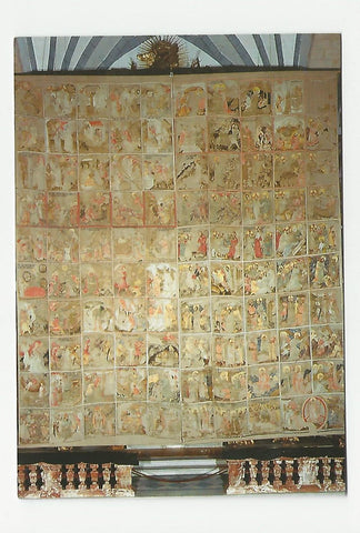 AK Dom zu Gurk. Salvatorianerkolleg. Gotisches Fastentuch (1458) Meister Konrad v. Friesach.