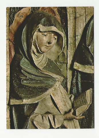 AK Dom zu Gurk. Salvatorianerkolleg. Hl. Hemma. Detail aus dem 4. Hemmarelief.