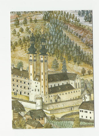 AK Ansicht des Gurker Domes aus dem Verbrüderungsbuch der Gurker Domherren.
