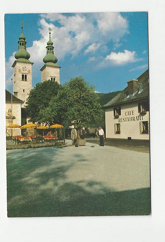 AK Gurk. Gasthof Kronenwirt. Besitzer Fam. Feichter.