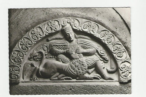AK Romanischer Dom zu Gurk. Samson Relief.